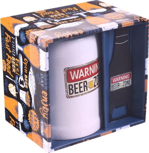 

Кружка для пива Homeclub с открывашкой 420 мл