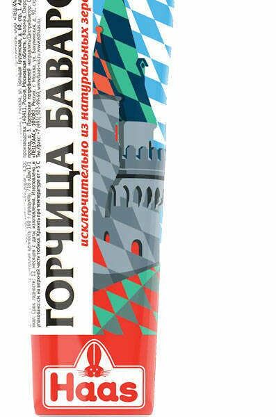 Горчица Haas Баварская 170г