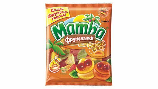 Жевательный мармелад Mamba сочный центр, 70 г