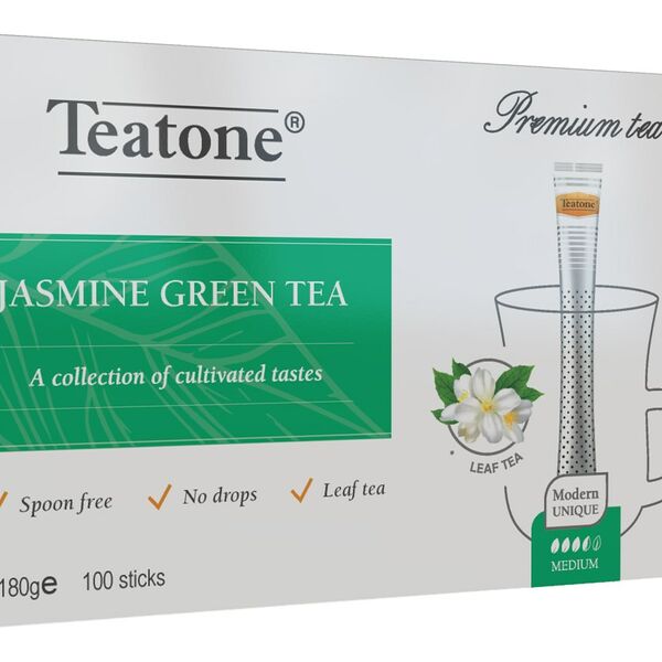 Чай зеленый Teatone жасмин в стиках 1.8 г x 100 шт