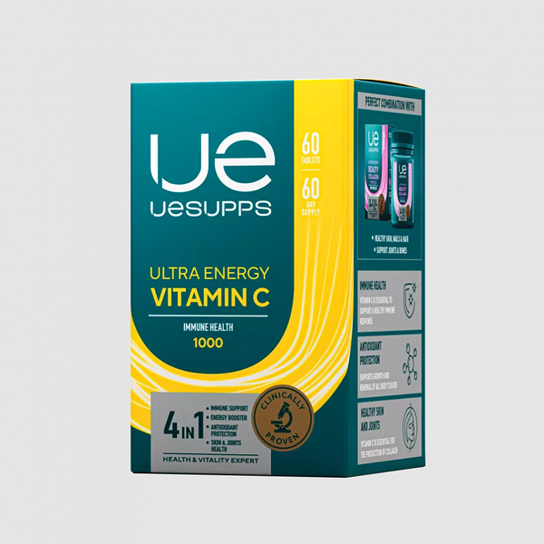 UESUPPS Ultra Energy Витамин C Таблетки 60 шт