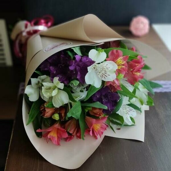 Альстромерия микс