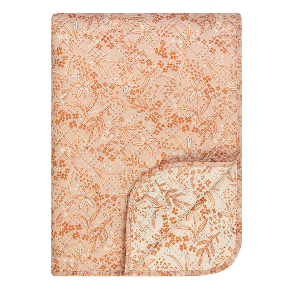 Provance карамель покрывало стеганое 2х-стороннее 200х220см, 100% полиэстер, цветы