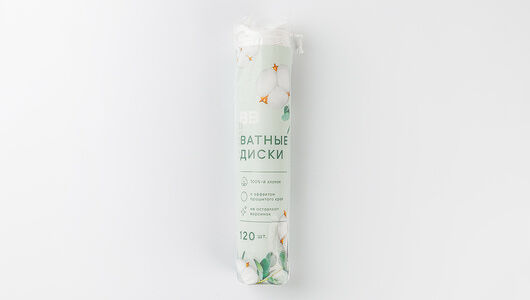 Диски ватные ВкусВилл, 120 шт