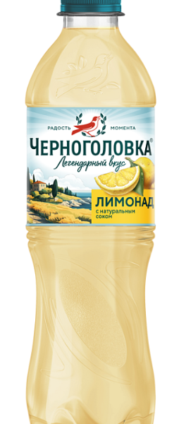 Напиток безалкогольный ЧЕРНОГОЛОВКА Лимонад оригинальный с/газ ПЭТ 0.5 л
