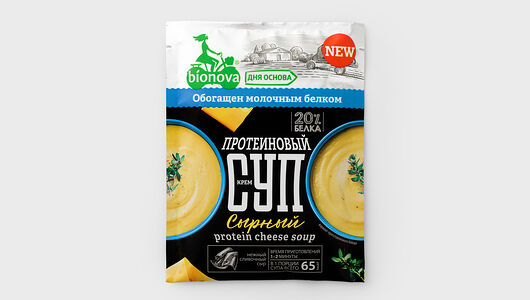 Крем-суп протеиновый Bionova Сырный