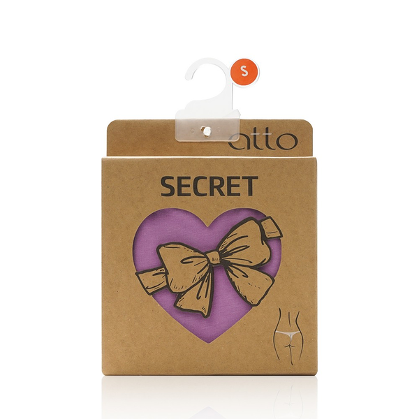Женские трусы-стринги Atto Secret, лиловые, S