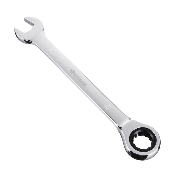 Ермак ключ комбинированный трещоточный, 15мм