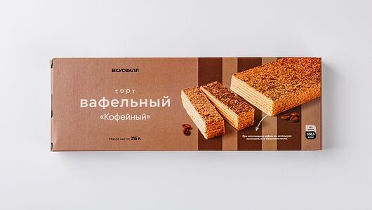 Торт вафельный Кофейный