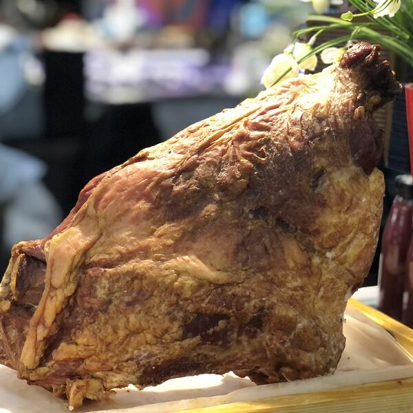 Окорок бараний копченый на развес