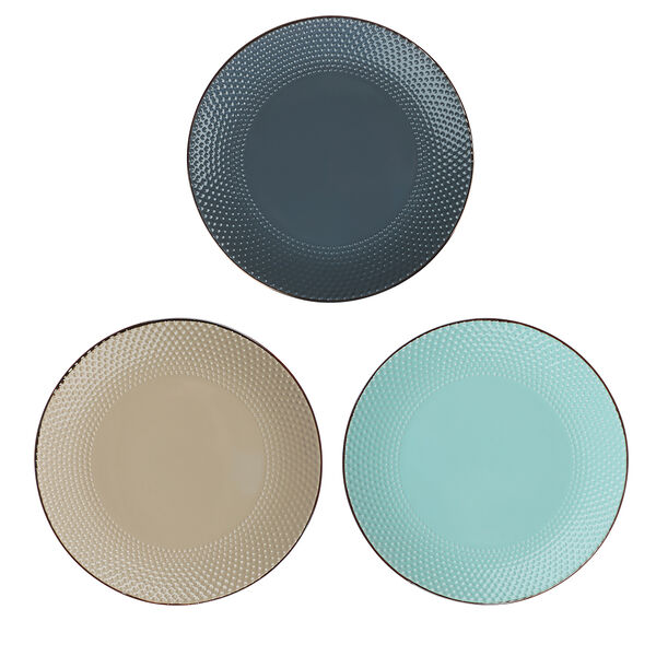 Millimi аметист тарелка подстановочная, 27см, керамика, 3 цвета