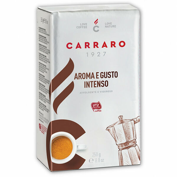Кофе молотый Carraro Aroma e Gusto Intenso 250г