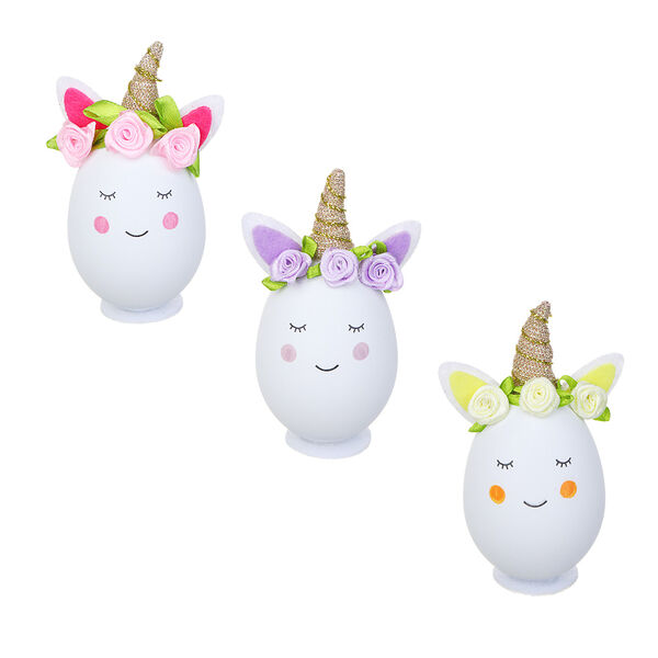 Ladecor декор в форме яиц, набор 3 шт, пластик