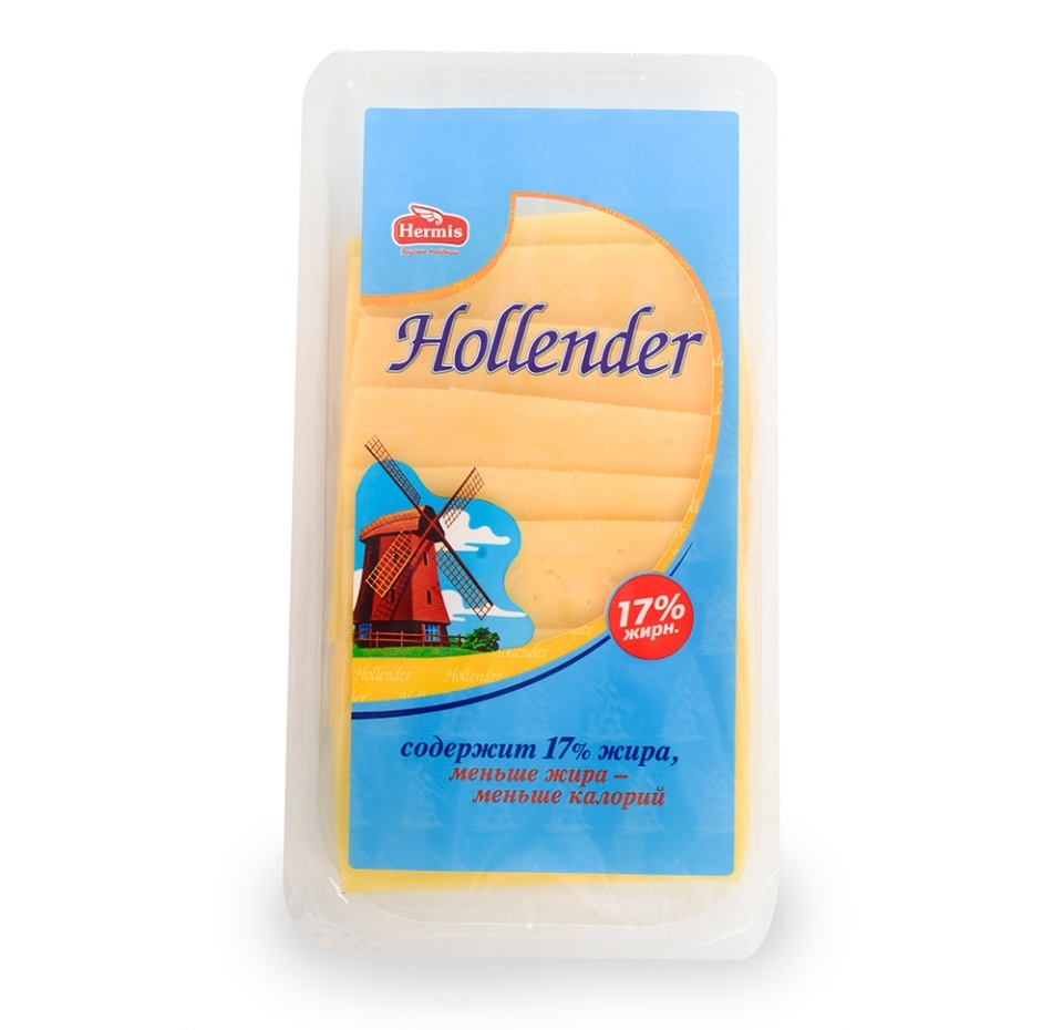 

Сыр Hermis Hollender 32%, БЗМЖ 140 г