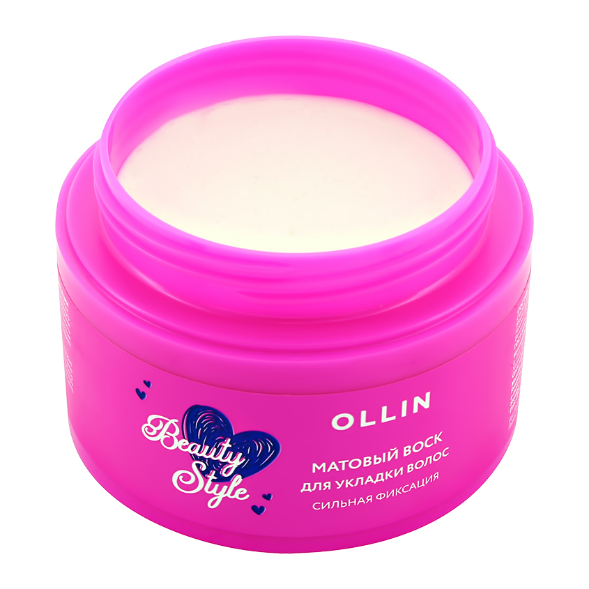 

Воск для укладки волос Ollin Beauty Style сильной фиксации, 50 г