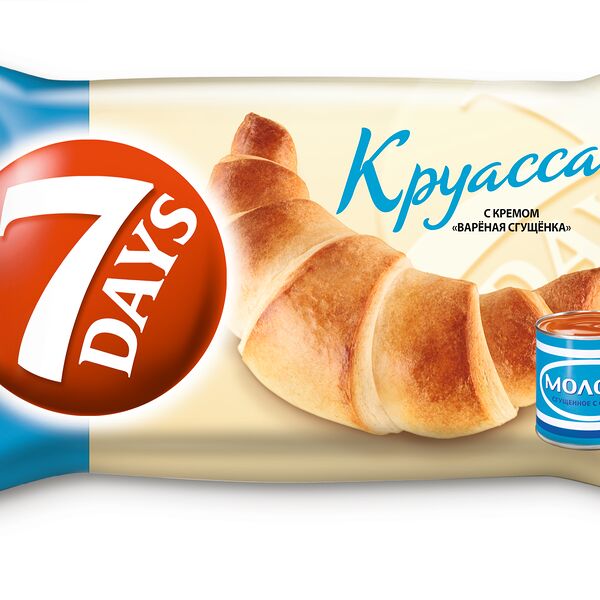 Круассан 7DAYS с кремом со вкусом 
