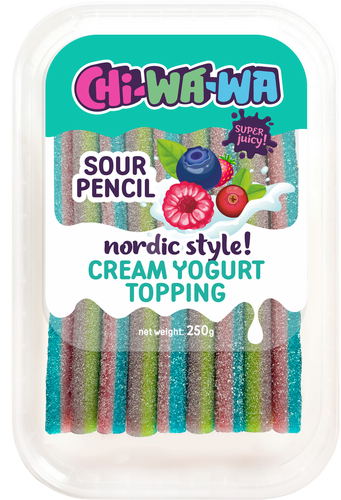 

Мармелад CHI-WA-WA карандаш кислый со вкусом лесных ягод