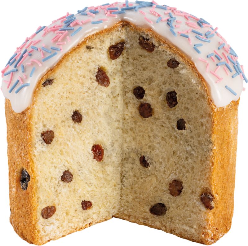 

Кулич Волжский пекарь Традиционный с изюмом 350 г