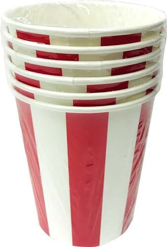 Стаканы Люкс-Оптима картонные 6 шт 250 мл