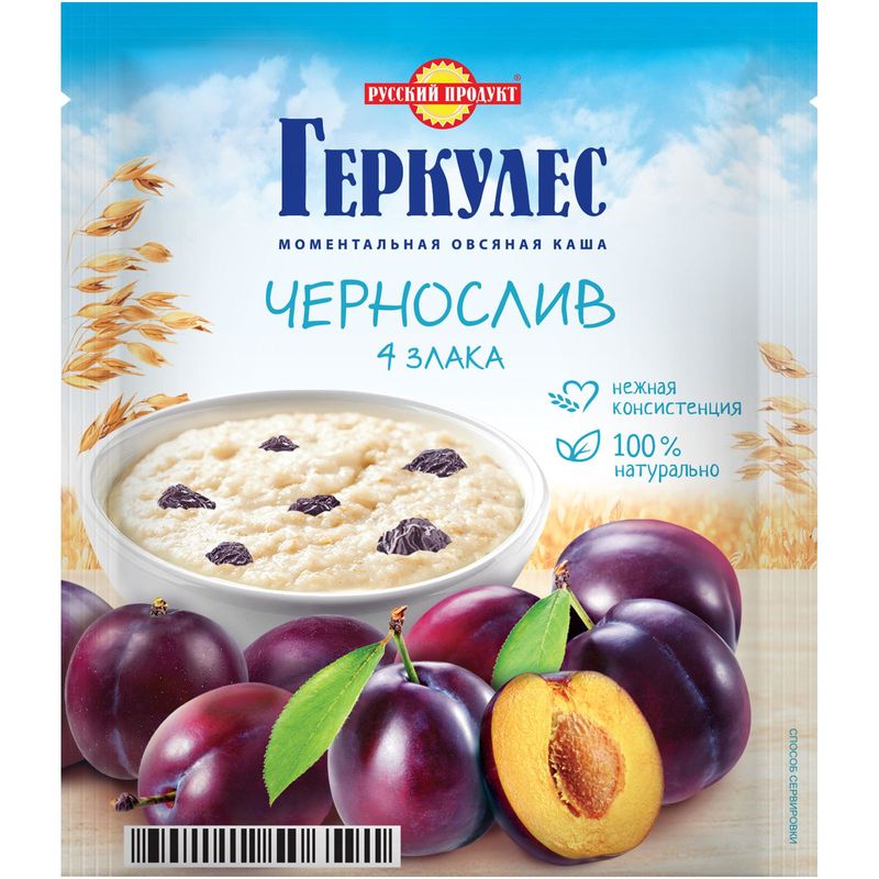 

Каша Русский продукт геркулесовая с черносливом 35 г