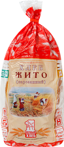 

Хлеб ржано-пшеничный Первый хлеб Жито в нарезке 400 г