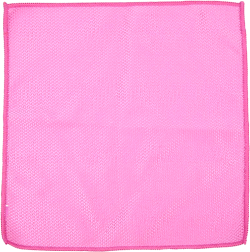 Салфетка для стекол и зеркал микрофибра 30х30 см, 1 шт, цвет в ассортименте