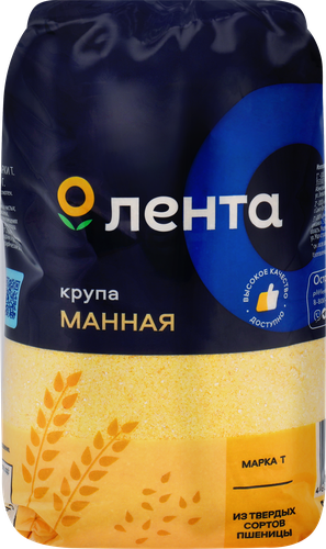 

Крупа манная ЛЕНТА марка Т
