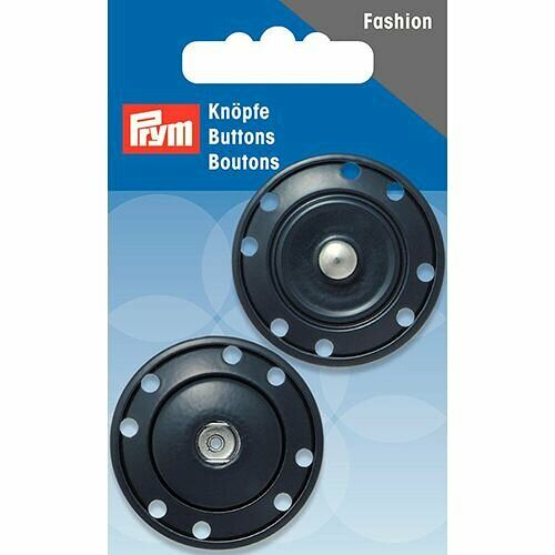Кнопки пришивные 35мм синий цв. 1шт. Prym