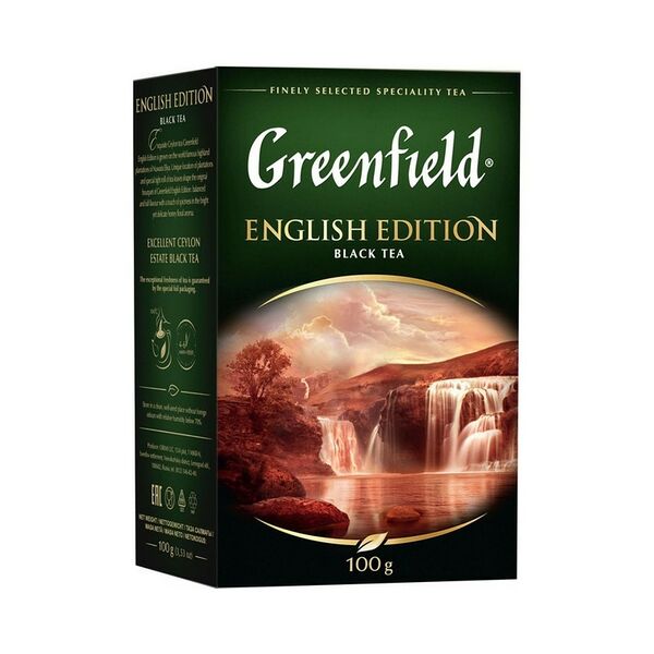 Чай черный Greenfield English Edition 100г