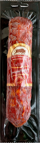 Колбаса сырокопченая МК КОСТРОМСКОЙ Брауншвейгская ГОСТ, 200г