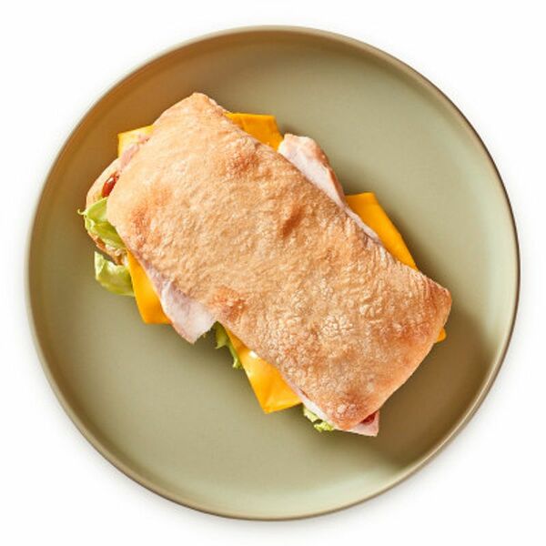 Чиабатта с курицей и соусом барбекю Шеф Перекрёсток, 175г