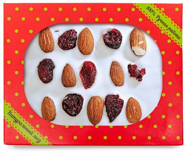 Пряник Пекарня Sofi в шоколадной глазури с орехами и сухофруктами Микс