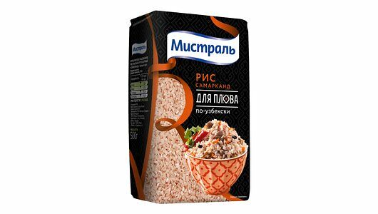 Рис Мистраль Самарканд красный круглозерный 500г
