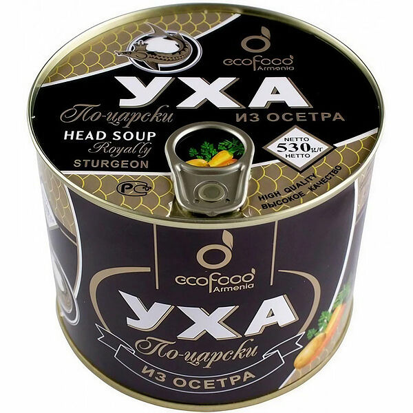 Уха по-царски из осетра Эко Фуд, 530 г
