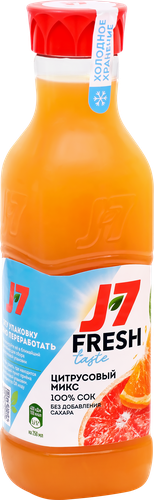 

Сок охлажденный J7 цитрусовый микс 850 мл