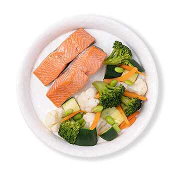 Нерка с овощами на пару, «Азбука Life», 240г, Россия