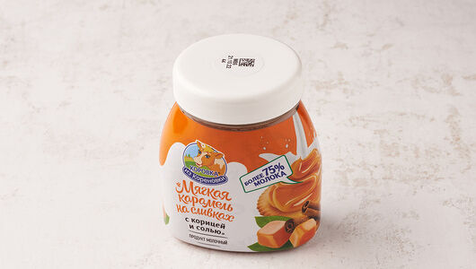 Карамель мягкая Коровка из Кореновки на сливках с корицей и солью 19%