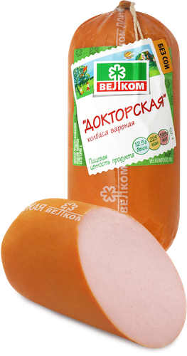 

Колбаса Велком Докторская категории А 400 г Россия