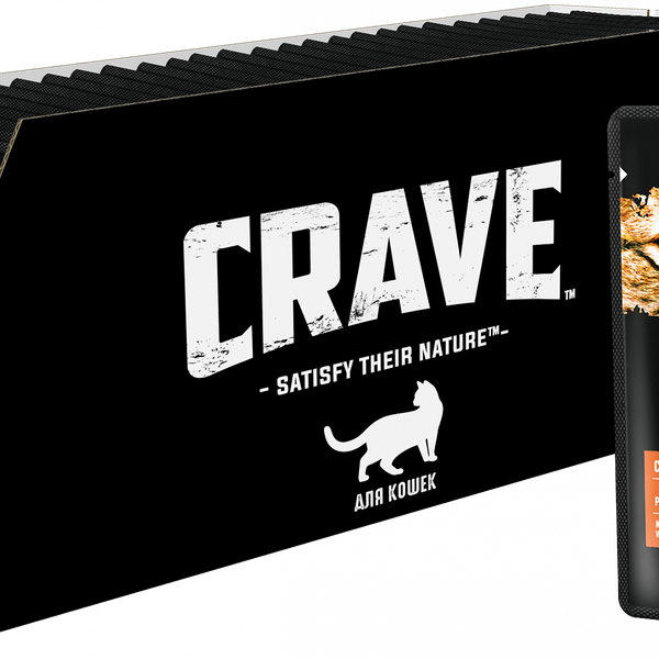 Корм для кошек CRAVE курица в соусе пауч 70г (упаковка - 30 шт)