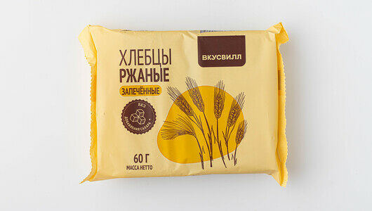 Хлебцы ржаные запеченные