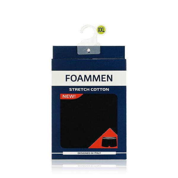 Мужские трусы - боксеры Foammen Fo5085-1, черные, XXL