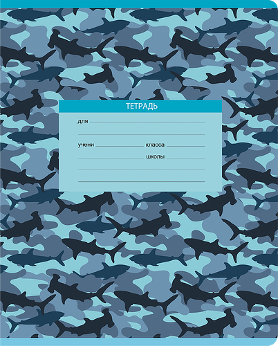 Тетрадь BG Экстрим, 12 листов, в клетку, в ассортименте 