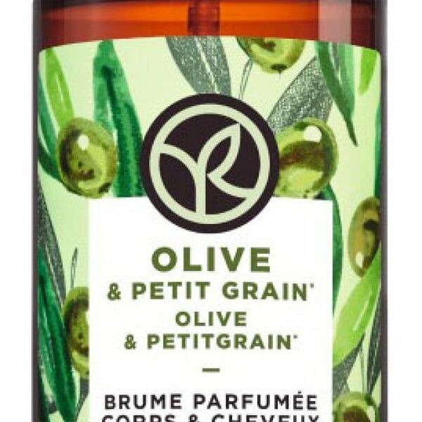 Спрей парфюмированный для тела и волос Yves Rocher Олива и петигрен
