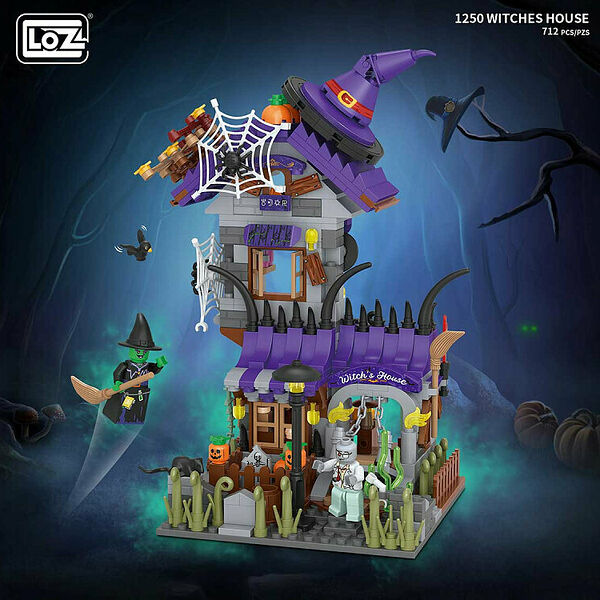 Конструктор LOZ 1250_MK Конструктор Ведьмин дом