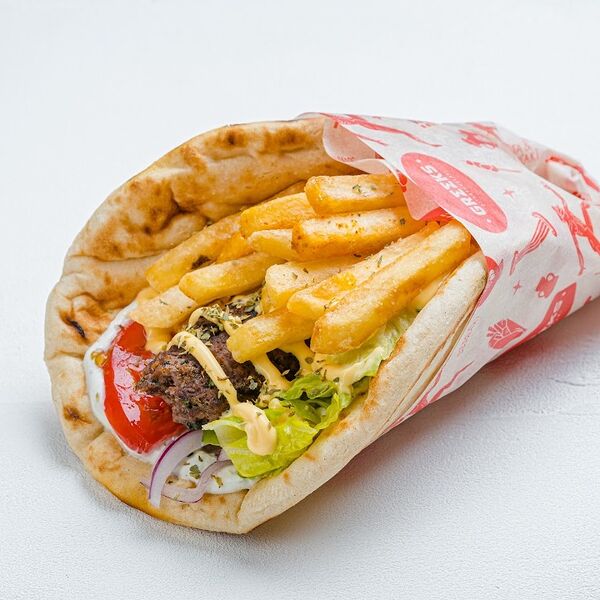 Гирос с бифтеки