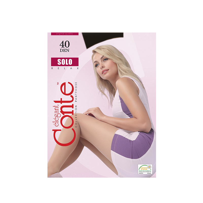 

Колготки женские Conte Elegant Solo 40 черные размер 5