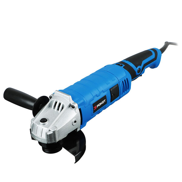 РОКОТ Машина шлифовальная угл. УШМ-125/1100, 1100Вт, диск 125мм, 10500 об/мин, регулировка оборотов