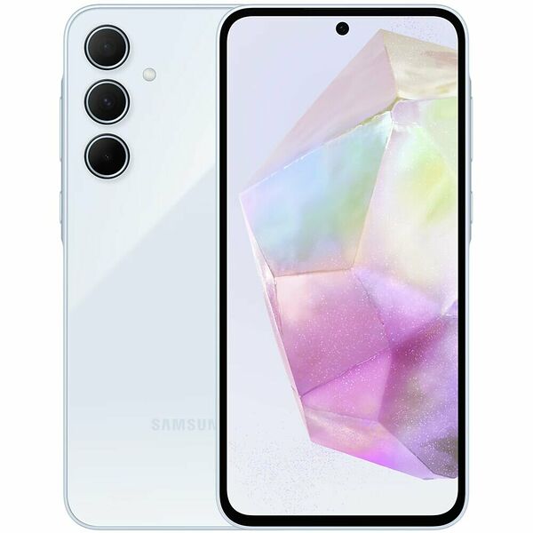 Смартфон Samsung Galaxy A35 SM-A356 8/128GB White-Blue (EAC)