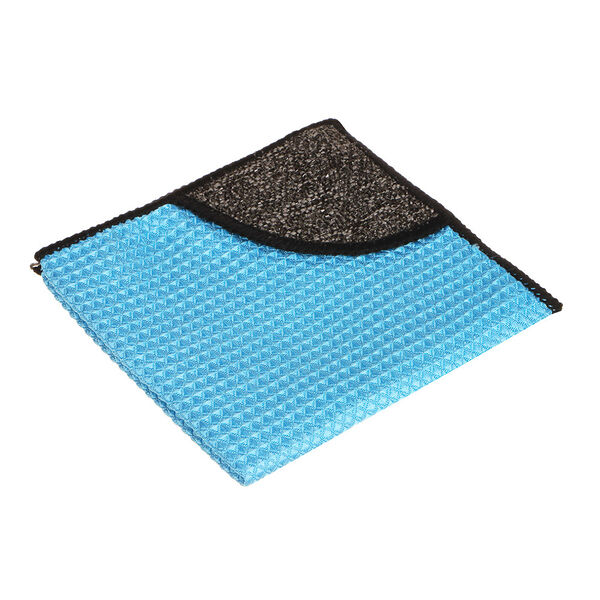 Vetta салфетка из микрофибры вафельная махровая, с абразивной вставкой, 30х30см, 260г/кв.м.