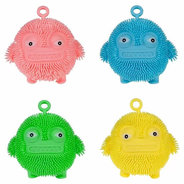 Игрушка антистресс 1Toy Йо-ежик монстры, 8х8 cм, 1 шт в ассортименте